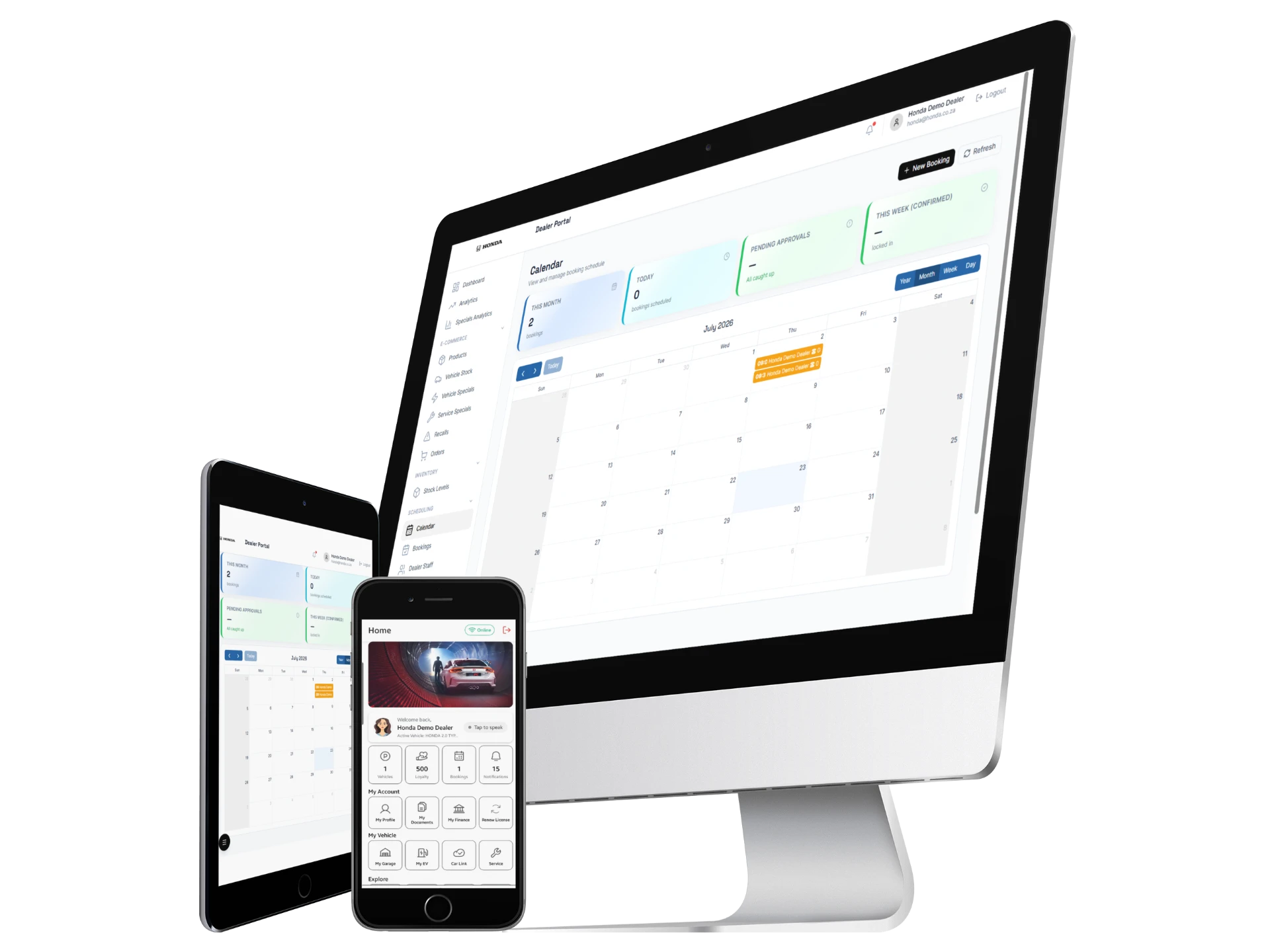 SmartLife connected platform running across the OEM's dealer network devices