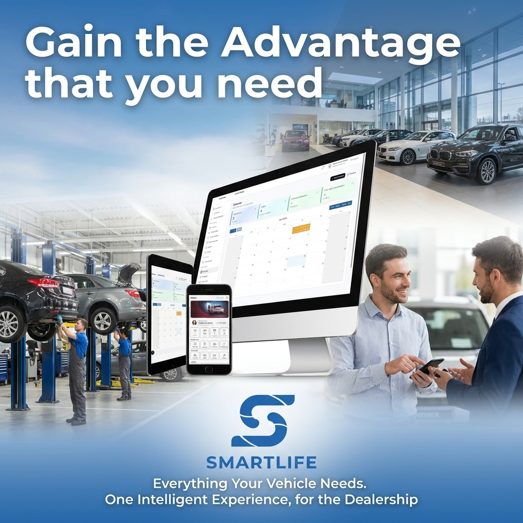 SmartLife dealership digital solutions across desktop, tablet and mobile